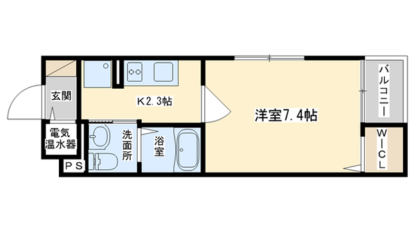 アールグレーコートの物件間取画像